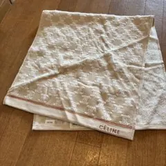 CÉLINE ロゴ入り フェイスタオル ベージュ