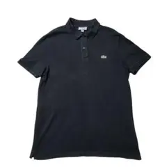 LACOSTE ポロシャツ ブラック SLIM FIT FR6 - メルカリ