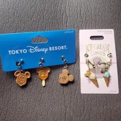 ディズニー イヤリング セット アイス ミッキー