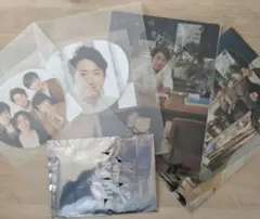 嵐 クリアファイル、うちわ セット