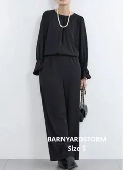【新品未使用タグ付】BARNYARDSTORM ◆ ダブルクロスジャンプスーツのサムネイル