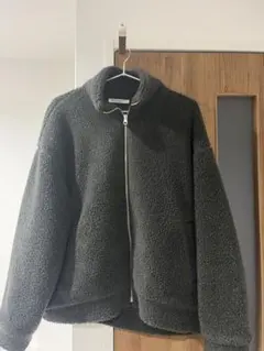 ボアフリースジャケット Mサイズグレー