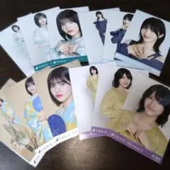 乃木坂46　生写真　コンプ　林瑠奈　まとめ売り　期別カラーワンピ　浴衣　ニット