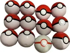 ポケパークカントー ピンバッジ モンスターボール 20個+プレミアボール