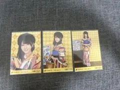 乃木坂46 生写真 大越ひなの 浴衣 3種コンプ