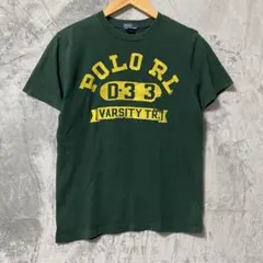 【L1274】 polobyRalphLauren アーチロゴTシャツ M 緑のサムネイル