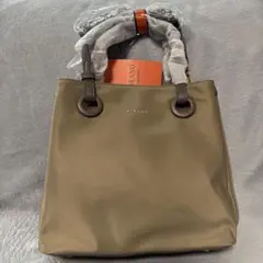 新品タグ付き】FIRANO トートバッグ ベージュ 通勤 上品 大容量