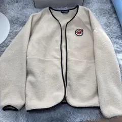 PUMA フリースジャケット クリーム色