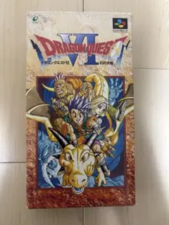 ドラゴンクエストVI 幻の大地　箱説あり　地図　アンケート付き美品