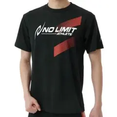 NO LIMIT アスリート半袖シャツ ダークグレー