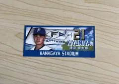 Fフェスマイルくじ 北海道日本ハムファイターズ清宮幸太郎選手直筆 