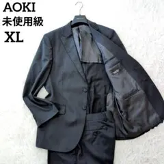 【未使用級】アオキ　希少　特大サイズ　XL　チャコール　大柄な方に届け✨️