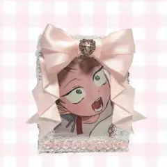 レースデコ トレカケース ピンク