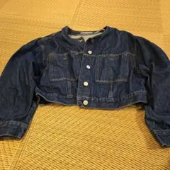 ZARA デニムジャケット ショート丈 クロップド丈
