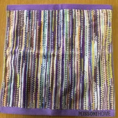 新品　MISSONI マルチカラーストライプハンドタオルのサムネイル