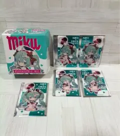 チロルミク 初音ミク×チロル クリアカード コンプリート 箱（チョコ10個入り）