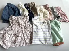 保育園着 まとめ売り 80 90 女の子 セットアップ パンツ 大量セット