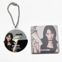 ルセラフィムSAKURA UNFORGIVEN キーホルダー　ウンチェシール付き