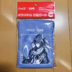 コカコーラ 原神 オリジナル巾着ポーチ オロルン ノベルティ