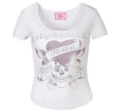 トップス babylclub Bmc twinkle skull t Black babymetalclub Tシャツ Bmc twinkle skull t - メルカリ