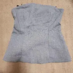 ZARA グレー ビスチェ Sサイズ