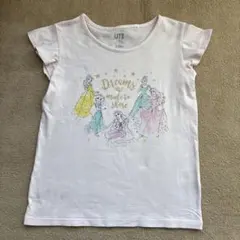 UT ユニクロ　ディズニープリンセス Tシャツ 120cm ピンク