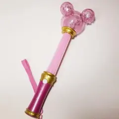 3698__ディズニーリゾート　ミニー　光る魔法のステッキ　おもちゃ　ライト