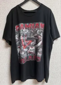 NBA Blazers Damian Lillard Tシャツ ブラックのサムネイル