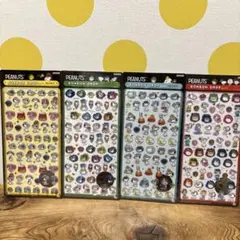 ボンボンドロップシールミニ　スヌーピー　4点セット