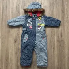 キッズ ムージョンジョン ジャンプスーツ つなぎ 95cm
