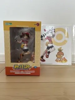 ポケモン 特典色紙付 ARTFX J ハルカ with アチャモ　コトブキヤ