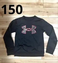 Under Armour 黒 クルーネック トレーナー