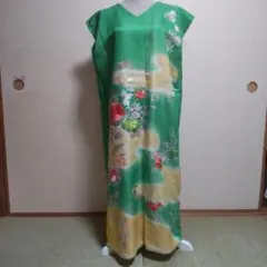 ルイ様専用 振袖 刺繍 着物リメイク ロングドレス セミオーダー
