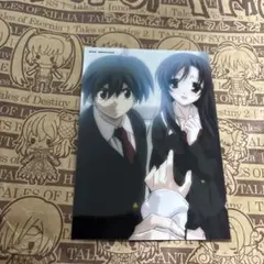 School Days 20周年記念 コラボカフェ ブロマイド 伊藤誠 桂言葉