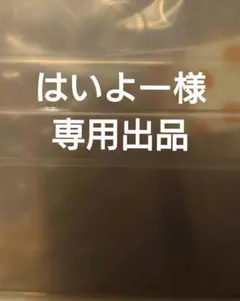 【はいよー様】専用出品