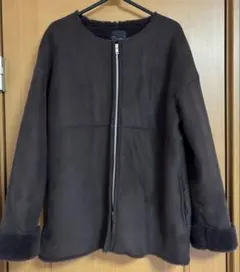 URBAN RESEARCH ROSSO ジップアップ ブルゾン ブラウン