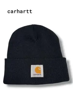Carhartt カーハート アクリルニット帽 ビーニー カナダ製 ブラック 黒