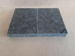 ブルーパール　御影石　14.5㎝×20㎝×厚み3㎝×2枚のサムネイル
