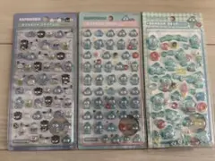 ボンボンドロップシールミニ　はぴだんぶい・ハンギョドン　ボンボンドロップシール