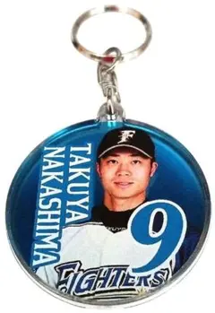 北海道日本ハムファイターズ 中島卓也 キーホルダーサイン入り