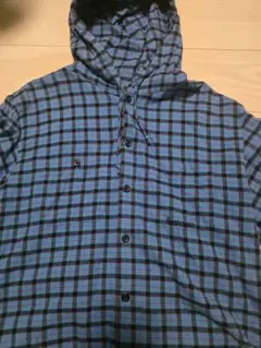 Supreme 22SS Mini Plaid Hooded Shirt 正規品のサムネイル
