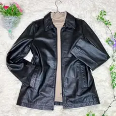✨美品✨HARRIS PARIS ハリス　レザージャケット　本革　革ジャン