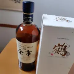 未開栓】ニッカ ウイスキー 鶴 スリムボトル 箱付き 700ml 43% - メルカリ
