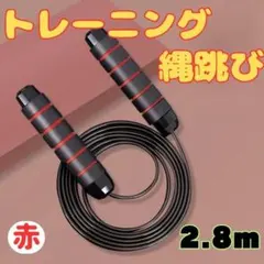 トレーニング 縄跳び ダイエット フィットネス エクササイズ 有酸素運動 赤