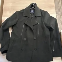 BEAMS HEART ダークグレー M チェスターコート