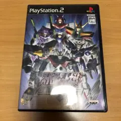 PS2ソフト　スーパーロボット大戦　SCRAMBLE COMMANDER
