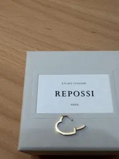 REPOSSI ハート ピアス 片耳用