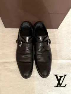 美品⭐︎LOUIS VUITTON ルイヴィトン ビジネスシューズ 黒 8 1/2のサムネイル