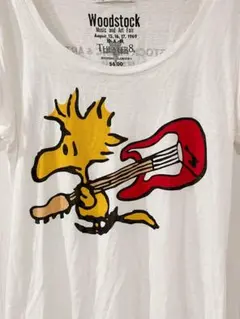 HYSTERIC GLAMOUR Woodstock ギター Tシャツ 白のサムネイル