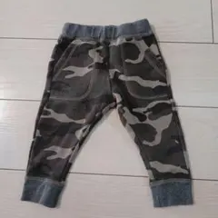 80サイズ グローバルワーク　カモフラ　迷彩　サルエルパンツ　パンツ